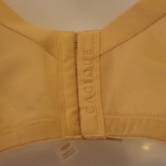 Cacique Nude Lace Covered Balconet Bra- 46DD - Picture 6 of 13